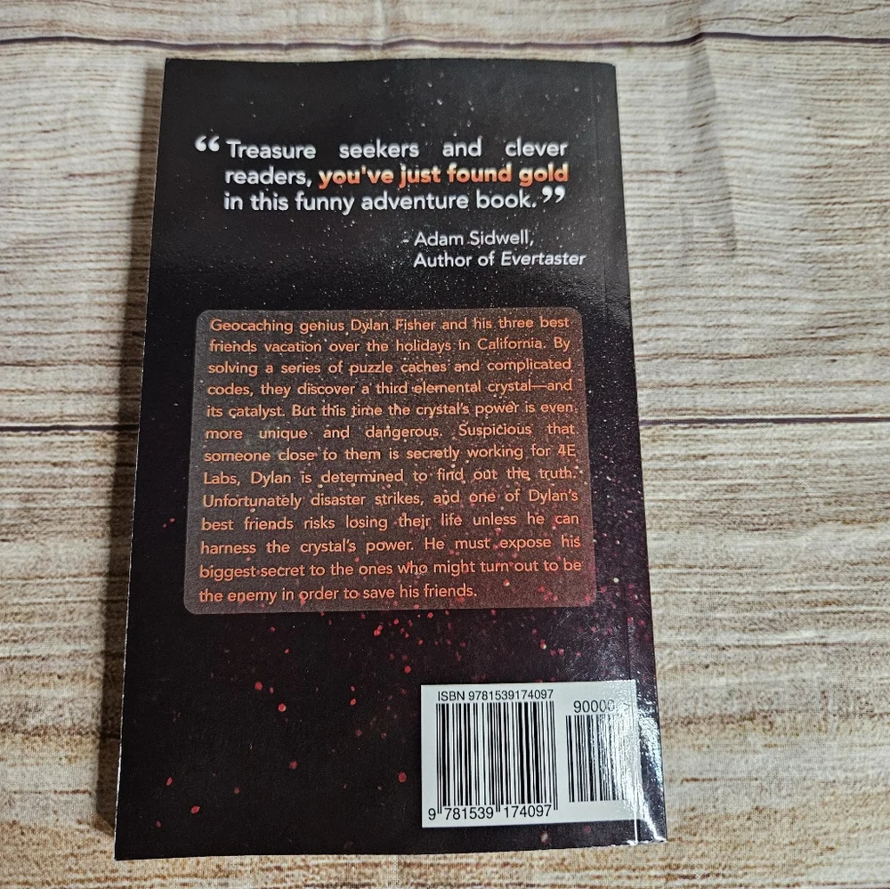 The cache code Kathy Rygg geocaching paperback book